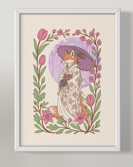 Kitsune - Print - Word to Bossman