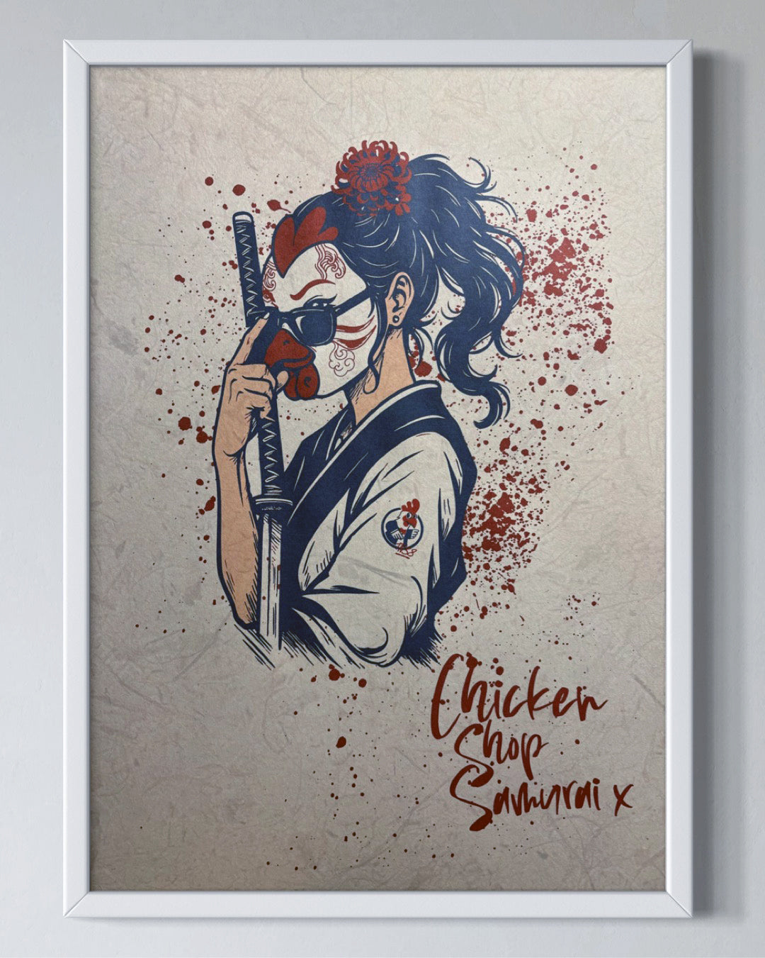 Chicken shop Samurai - Print - Word to Bossman