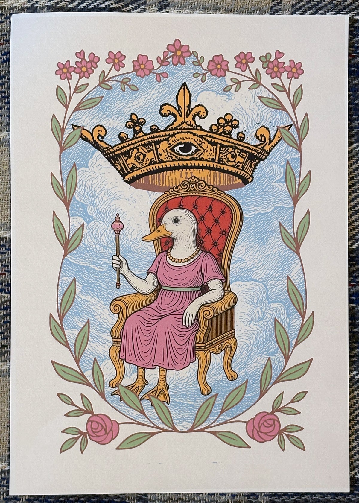 Regal Duck Queen - Print - Word to Bossman