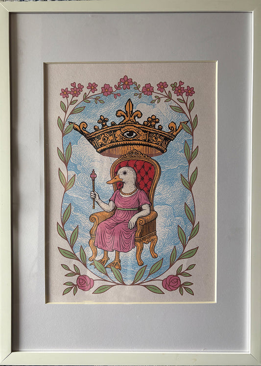 Regal Duck Queen - Print - Word to Bossman