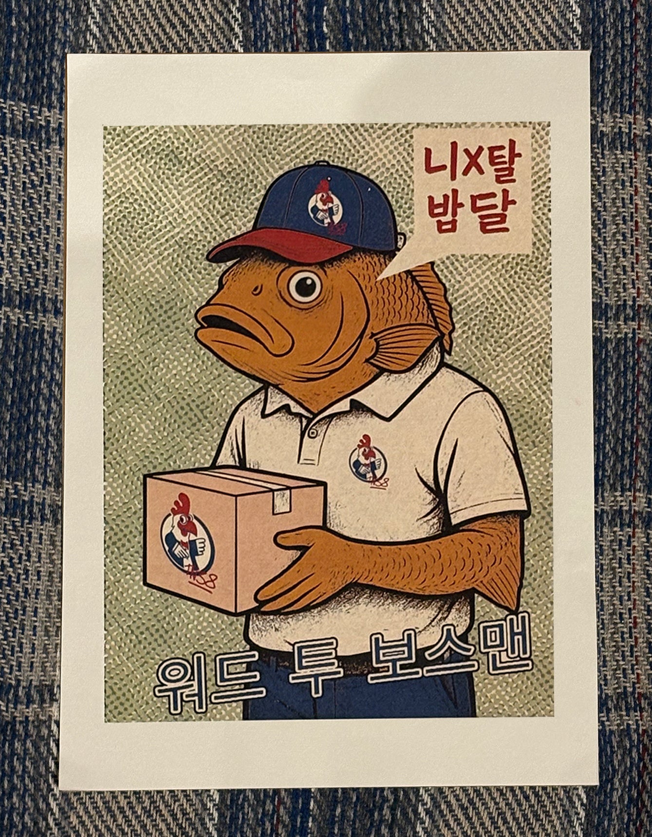 Fishy Bossman - Print - Word to Bossman